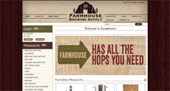 Desktop Screenshot of farmhousebrewingsupply.com